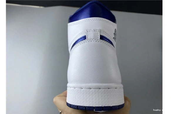 Cheap Husky Metallic 555088-106 AIR Jordan Retro 1 Navy (2016) 555088-106 1218